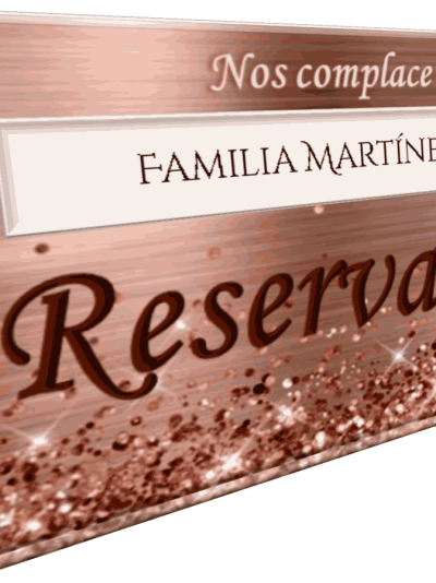 Tarjetas de reserva comensal A 85x110