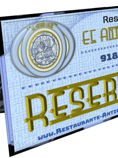 Tarjetas de Reservado 110x148 A